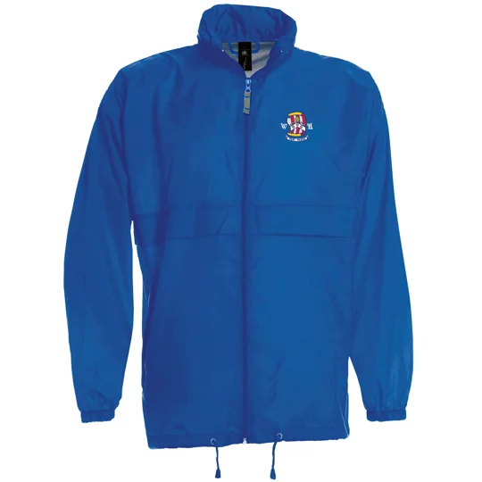 Westbury Harriers RC Shift Windbreaker Jacket (Print Logo) - Royal Blue