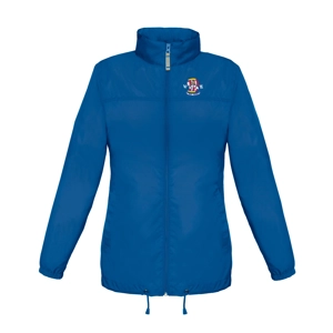 Westbury Harriers RC Womens Sirocco Windbreaker Jacket (Print Logo) - Royal Blue