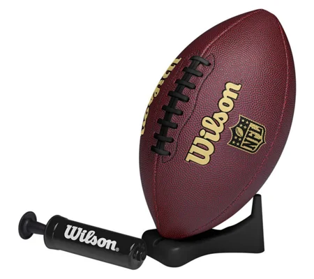 Wilson NFL Ignition American Football Pump and Tee - Junior