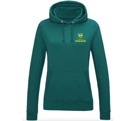 Whitehall RFC Ladies Hoodie - Jade