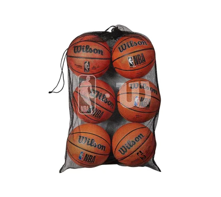 Wilson NBA 6 Basketball Mesh Bag
