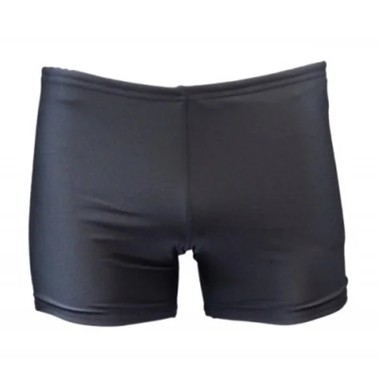 ZIKA SQUARE LEG SWIM SHORTS BLACK