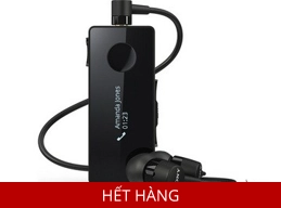 Tai nghe bluetooh Sony SBH50 nghe nhạc stereo, nghe FM, màn hình OLED hiển thị danh bạ, SMS