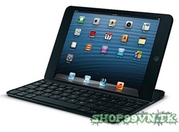 Bàn phím cho Ipad Mini: Logitech Ultrathin Keyboard - Bàn phím bluetooth siêu mỏng độc đáo kiêm Sm..