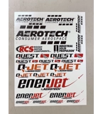Self-Adhesive Logo Decal Sheet
