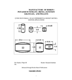 Manufacture of BKNO3 Ignition Granules and Pellets by Chuck Piper