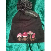 mushroom hat/Embroidered