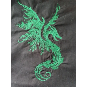 Leaf Dragon tote bag