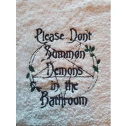 Please Don't Summon Demons in the Bathroom