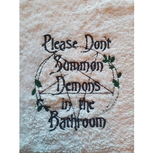 Please Don't Summon Demons in the Bathroom