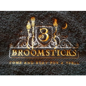 Broomsticks Towel