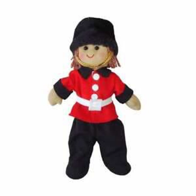 Mini guardsman rag doll