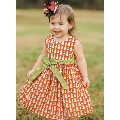 Christmas snowman dress