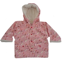 Pony print girl’s raincoat