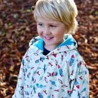 Rocket and Space raincoat