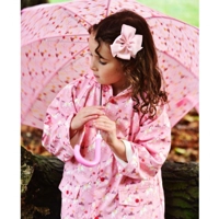 Pony print girl’s raincoat