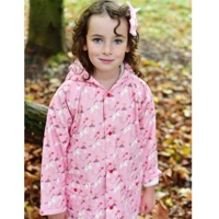 Pony print girl’s raincoat