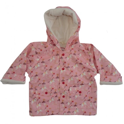 Pony print girl’s raincoat Pony print girl’s raincoat