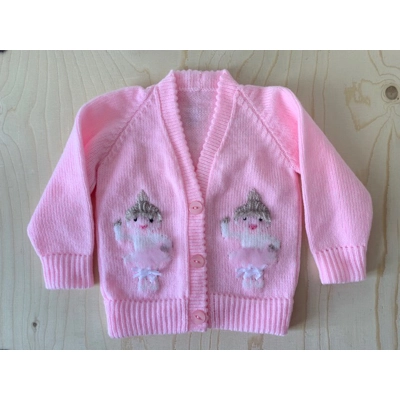 Ballerina cardigan pink