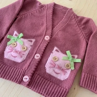 Cat cardigan
