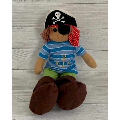 Pirate rag doll