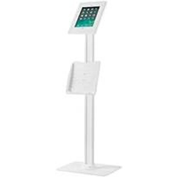 iPad on lockable secure floor stand