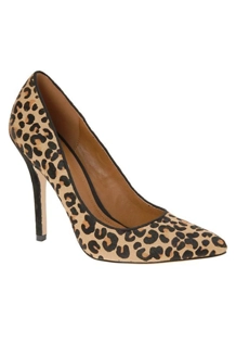Leopard Print Wedge Shoes