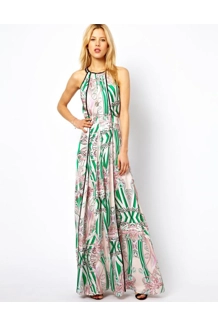 Maxi Print Dress