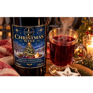 Monkhide Christmas Wine £13 750ml