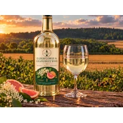 Elderflower & Grapefruit Wine 750ml £13.00