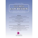 US-China Law Review
