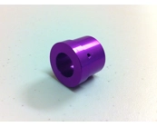 Violet Anodized Aluminum Heat Sink