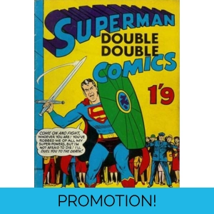 Superman Double Double Comic..