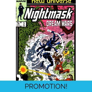 Nightmask (1986) - 3 (VF/NM)