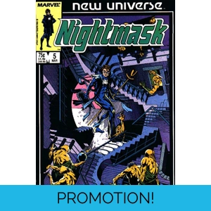 Nightmask (1986) - 5 (VF/NM)