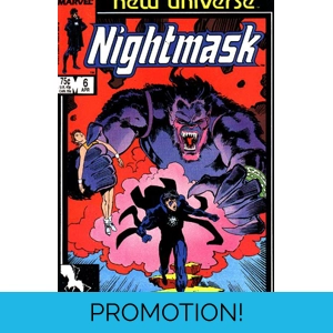 Nightmask (1986) - 6 (VF/NM)