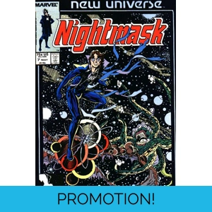 Nightmask (1986) - 7 (VF/NM)