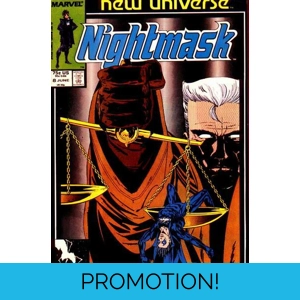 Nightmask (1986) - 8 (VF/NM)