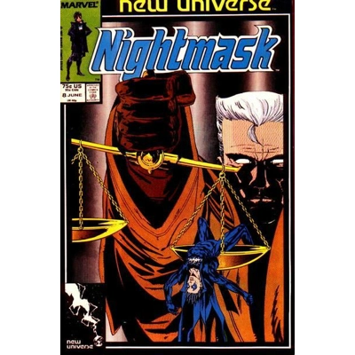 Nightmask (1986) - 8 (VF/NM)