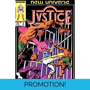 Justice (1986) - 2 (VF/NM)