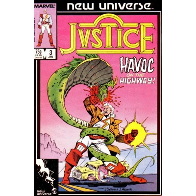 Justice (1986) - 3 (VF/NM)