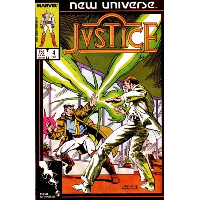 Justice (1986) - 4 (VF/NM)