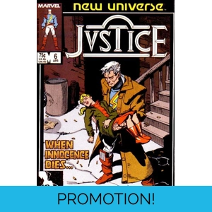 Justice (1986) - 6 (VF/NM)