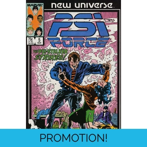 PSI-Force (1986) - 5 (VF/NM)