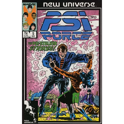 PSI-Force (1986) - 5 (VF/NM)