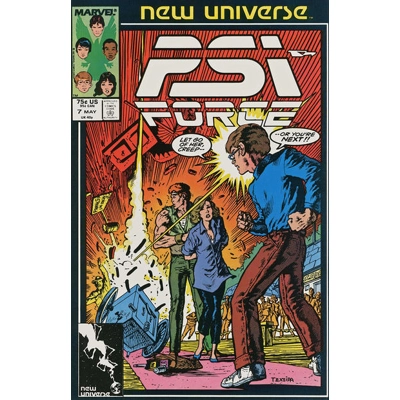 PSI-Force (1986) - 7 (VF/NM)