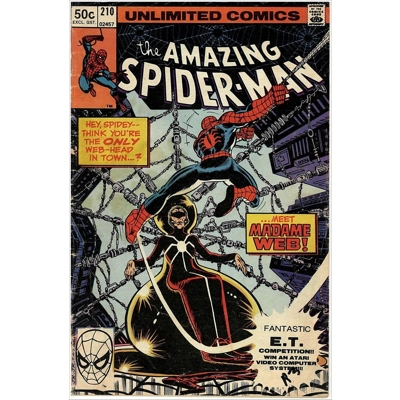 Amazing Spider-Man [Unlimited Comics] - 210 [GOOD-, 1.8]