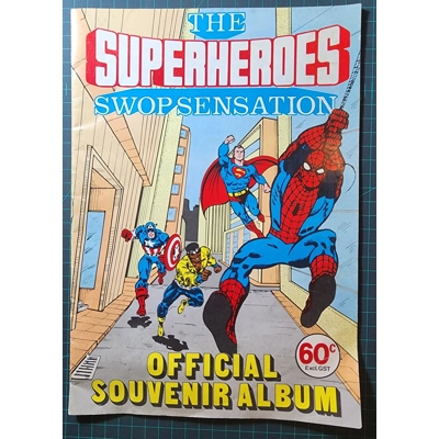 The Superheroes Swop Sensation - Official Souvenir Album (1982)
