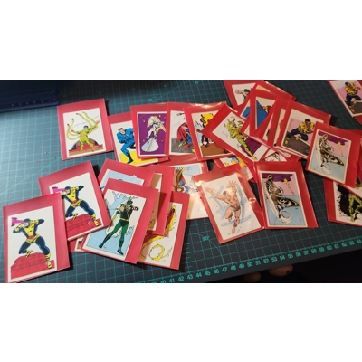 The Superheroes Swop Sensation - Swop Cards (Legible Text on Back)