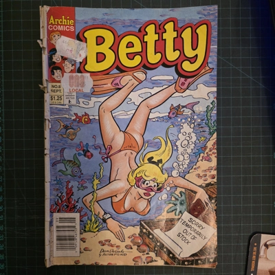 Betty (1992) #8 (Newsstand)